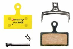 Paire De Plaquettes Organiques SwissStop Disc 28 RS Pour Freins Shimano / FSA / Rever