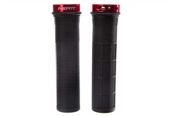 Paire De Grips Neatt One Lock Pro Noir / Rouge – Image 2