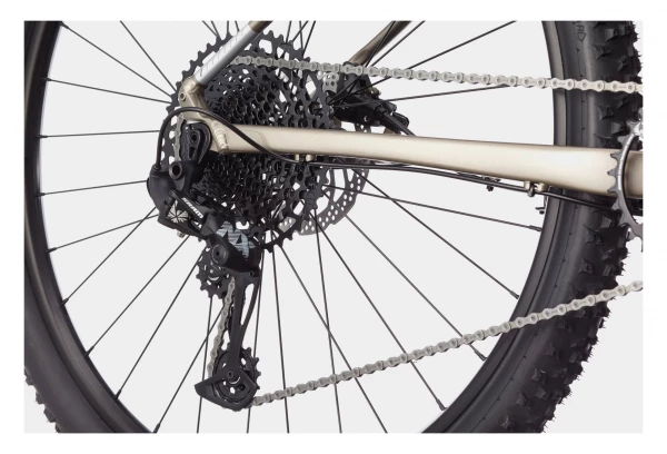 VTT Semi-Rigide Cannondale Trail SL 1 Sram NX/SX Eagle 12V 29'' Gris Meteor Beige – Image 4