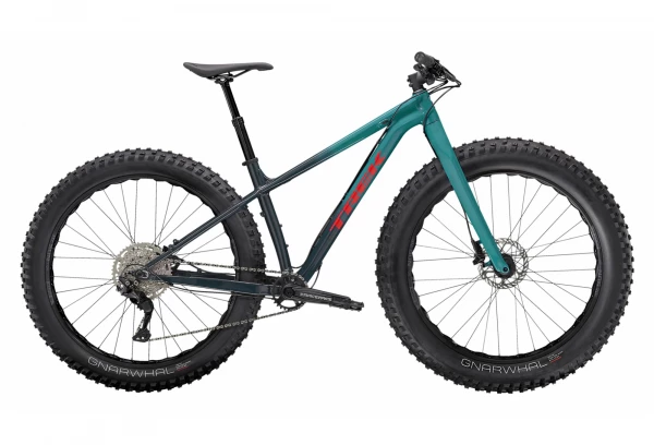 VTT Fatbike Trek Farley 5 27.5'' Shimano Deore 10V Nautical Navy To Teal Fade 2022 – Image 2