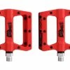 Paire De Pédales Plates SB3 Shelter Rouge