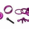 Wolf-tooth Kit De Personnalisation Wolf Tooth Anodized Color Kit (Entretoises De Direction Capot De Direction Vis De Porte-Bidon) Violet