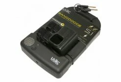 Newton Bike ANTIVOL VELO U AVEC ALARME SONORE 125x200x35mm SILICONE NOIR CLE (PROTEGE LA PEINTURE DES CHOCS)