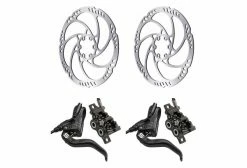 Paire De Freins Magura MT5 + Disque Magura Storm HC 203 Mm