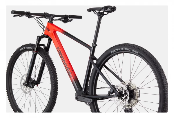 VTT Semi-Rigide Cannondale Scalpel HT Carbon 4 Shimano Deore XT 12V 29'' Acid Red 2023 – Image 5