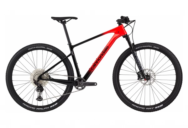 VTT Semi-Rigide Cannondale Scalpel HT Carbon 4 Shimano Deore XT 12V 29'' Acid Red 2023