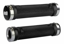 Pack Poignee ODI Lock On Ruffian Sans Colerette 130mm Polish