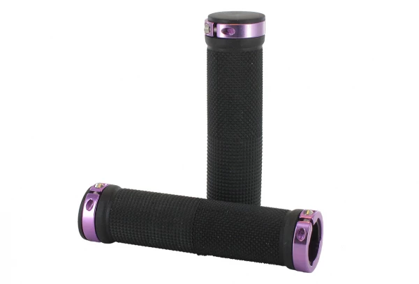 SB3 Paire De Grips KHEOPS Lock On Noir Violet