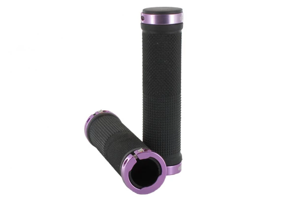 SB3 Paire De Grips KHEOPS Lock On Noir Violet – Image 2