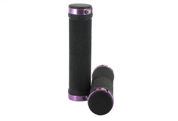 SB3 Paire De Grips KHEOPS Lock On Noir Violet – Image 3