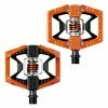 CRANKBROTHERS Paire De Pédales DOUBLE SHOT 2 Orange Noir