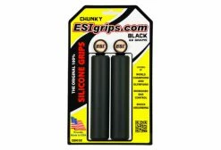 ESI Grips Paire De Grips Esi Chunky 32mm Noir