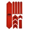 All-mountain-style Kit Protection De Cadre ALL MOUNTAIN STYLE Honey Comb XL 10 Pcs - Rouge
