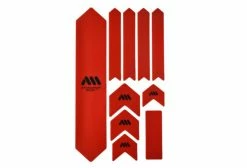 All-mountain-style Kit Protection De Cadre ALL MOUNTAIN STYLE Honey Comb XL 10 Pcs - Rouge