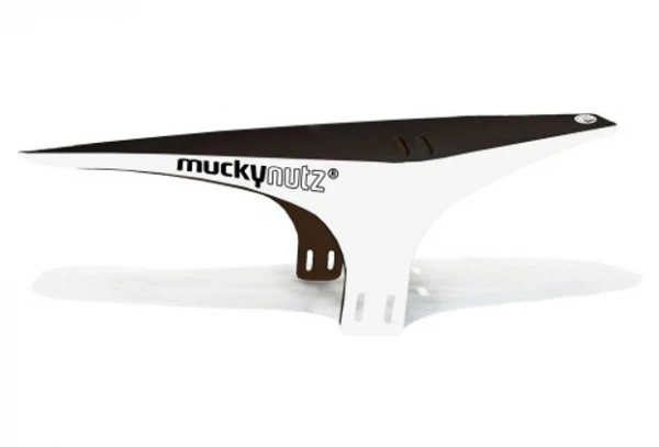 Garde Boue Avant MUCKY NUTZ Face Fender XL Noir / Blanc – Image 2