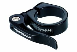 Collier De Selle WOODMAN DEATHGRIP QR Avec Levier Noir