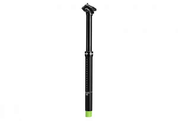 Tige De Selle Télescopique SDG Tellis Passage Interne Noir/Vert (Avec Commande)