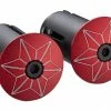 Embout De Cintre Supacaz Star Plugz (anodized) Rouge