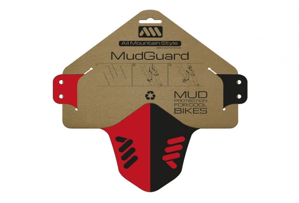 All-mountain-style Garde-Boue Avant All Mountain Style AMS Rouge Noir – Image 2