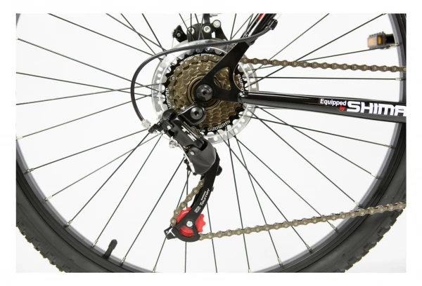 VTT Semi-Rigide Moma Bikes Fox 26'' Shimano 21V Noir – Image 4