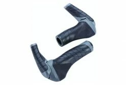 Poignées + Embouts De Cintre 85mm BBB ErgoTechSet 133 - 92 Mm Noir Gris