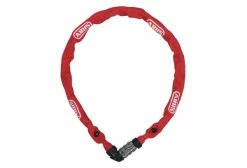 Chaîne Antivol Abus Web 1200/60 Rouge