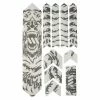 All-mountain-style Kit Protection De Cadre All Mountain Style Honeycomb XL 10 Pcs - Bear / Transparent