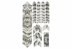 All-mountain-style Kit Protection De Cadre All Mountain Style Honeycomb XL 10 Pcs - Bear / Transparent