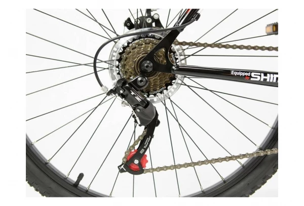 VTT Semi-Rigide Moma Bikes Fox 26'' Shimano 21V Noir – Image 3